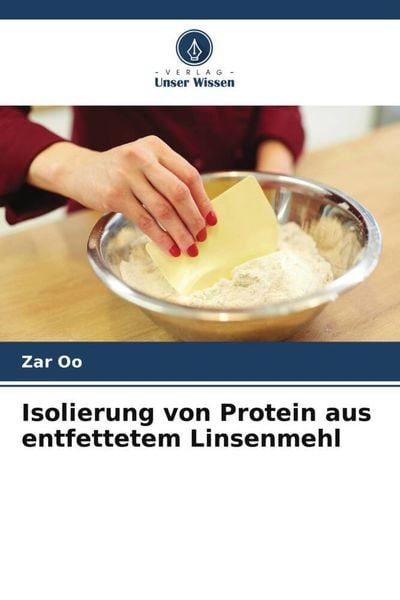 Produktbild: Isolierung von Protein aus entfettetem Linsenmehl