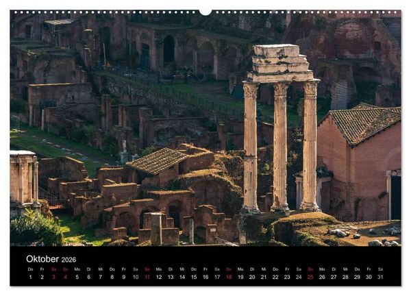 Produktbild: Rom - Impressionen aus der ewigen Stadt (Wandkalender 2026 DIN A2 quer), CALVENDO Monatskalender