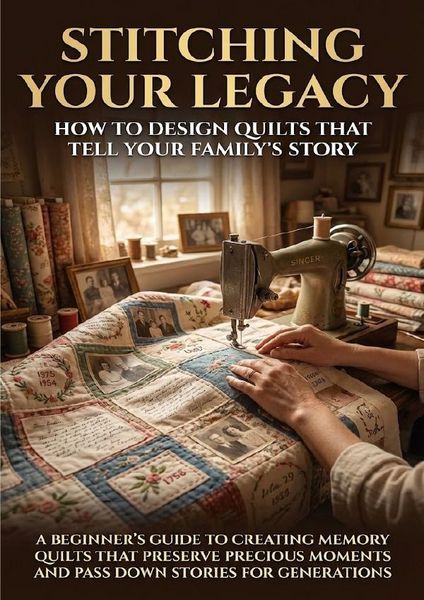 Produktbild: Stitching Your Legacy: How to Design Quilts That Tell Your Family's Story