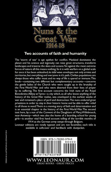 Produktbild: Nuns & the Great War 1914-18-The Irish Nuns at Ypres by D. M. C. & from Convent to Conflict or a Nun's Account of the Invasion of Belgium by Sister M