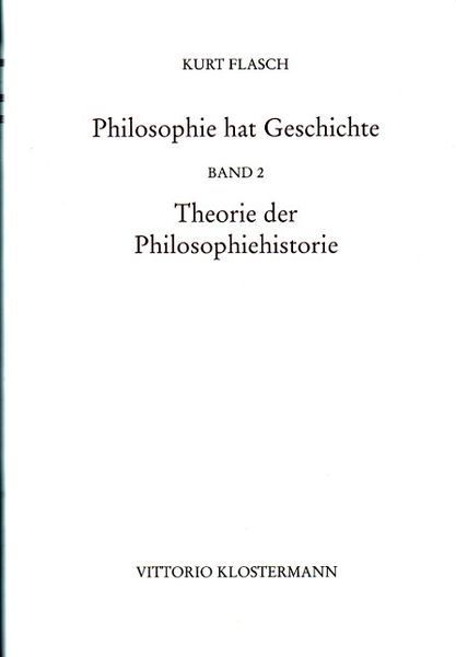Produktbild: Philosophie hat Geschichte