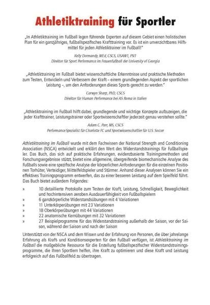 Produktbild: Athletiktraining im Fu&szlig;ball
