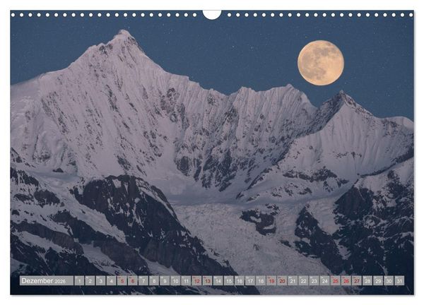Produktbild: Vollmond - Momente der Ruhe (Wandkalender 2026 DIN A3 quer), CALVENDO Monatskalender