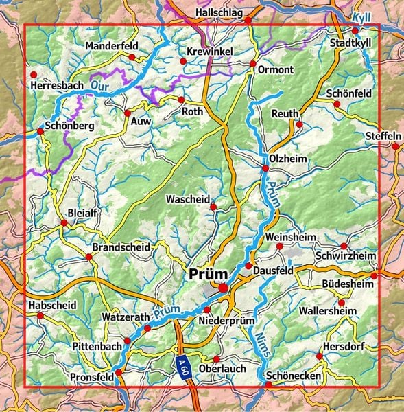Produktbild: Eifelwandern 12 - Pr&uuml;mer Land, Schneifel
