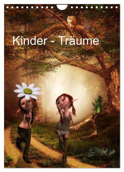 Produktbild: Kinder - Tr&auml;ume (Wandkalender 2026 DIN A4 hoch), CALVENDO Monatskalender