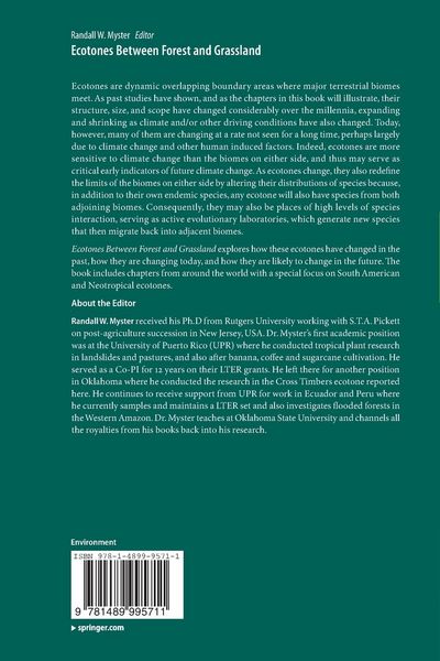 Produktbild: Ecotones Between Forest and Grassland