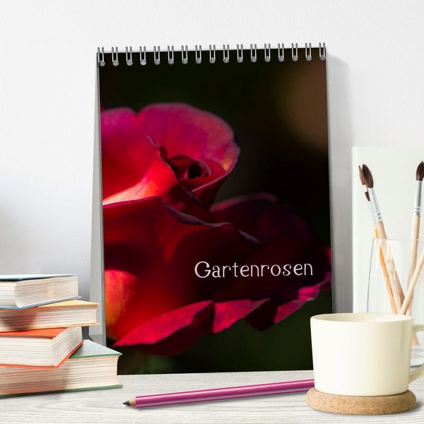 Produktbild: Gartenrosen (Tischkalender 2026 DIN A5 hoch), CALVENDO Monatskalender