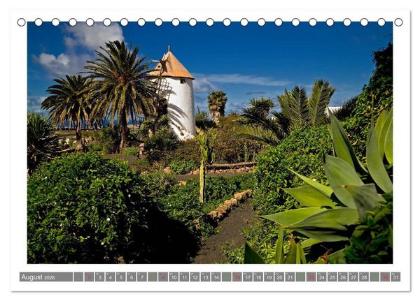 Produktbild: Aus dem Meer geboren - Lanzarote (Tischkalender 2026 DIN A5 quer), CALVENDO Monatskalender