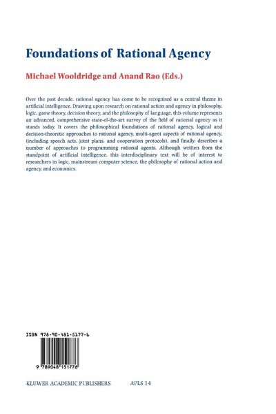 Produktbild: Foundations of Rational Agency