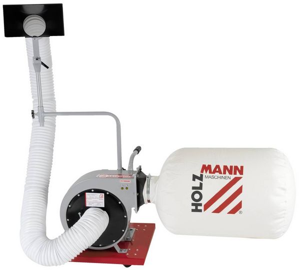 Produktbild: Holzmann Maschinen ABS850DBK_230V ABS850DBK_230V Absauganlage 56l 750W