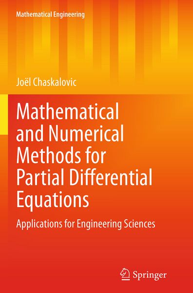Produktbild: Mathematical and Numerical Methods for Partial Differential Equations
