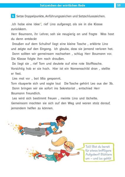 Produktbild: Klett Die Deutsch-Helden: Rechtschreibung 4. Klasse