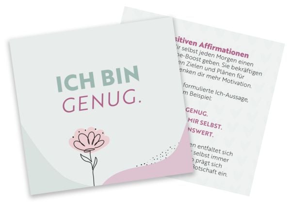 Produktbild: Inspirationskarten: 3-Minuten Selbstliebe