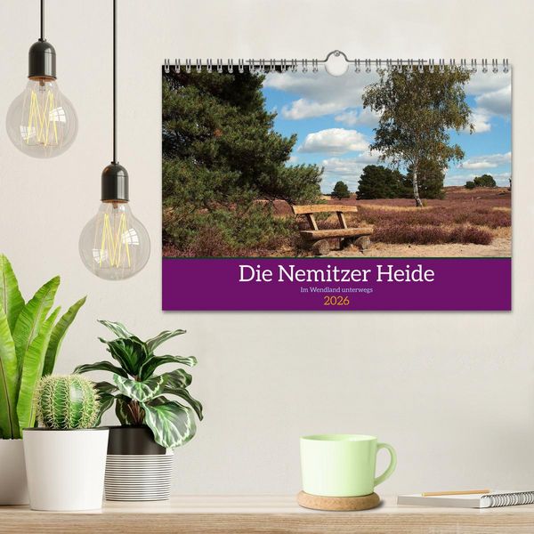 Produktbild: Die Nemitzer Heide - Im Wendland unterwegs (Wandkalender 2026 DIN A4 quer), CALVENDO Monatskalender
