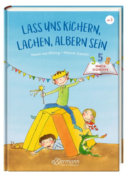 Produktbild: 3-5-8 Minutengeschichten. Lass uns kichern, lachen, albern sein