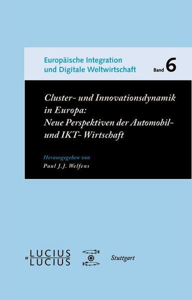 Produktbild: Cluster- und Innovationsdynamik in Europa