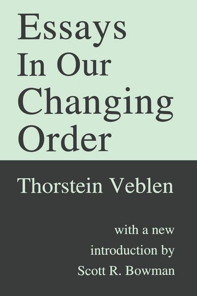 Produktbild: Essays in Our Changing Order