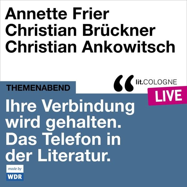 Produktbild: Ihre Verbindung wird gehalten. Das Telefon in der Literatur
