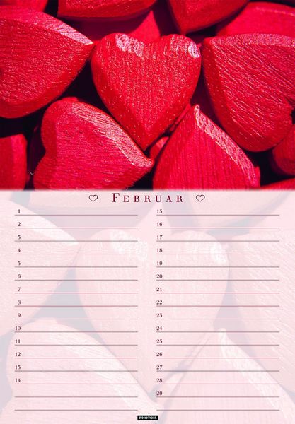 Produktbild: Herzlichst Geburtstagskalender