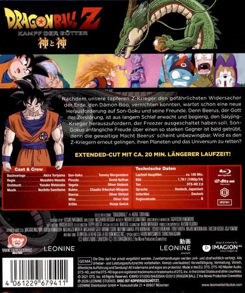 Produktbild: Dragonball Z - Kampf der G&ouml;tter