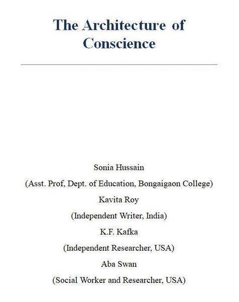 Produktbild: The Architecture of Conscience