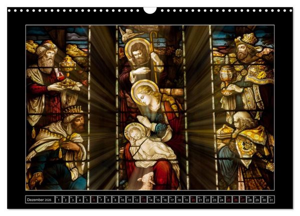 Produktbild: IRLAND - Fenster des Glaubens (Wandkalender 2026 DIN A3 quer), CALVENDO Monatskalender