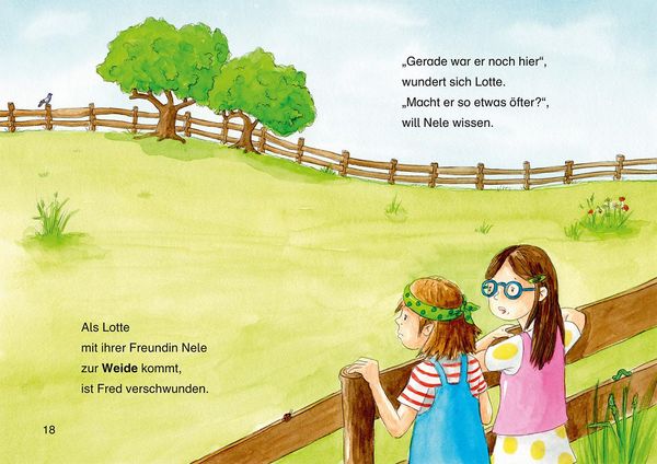 Produktbild: Lesel&ouml;wen 1. Klasse - Zwei Freundinnen und ein freches Pony