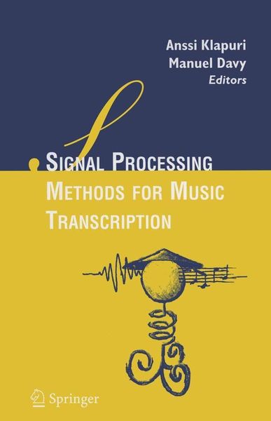 Produktbild: Signal Processing Methods for Music Transcription