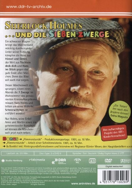 Produktbild: Sherlock Holmes und die Sieben Zwerge (2 DVDs)