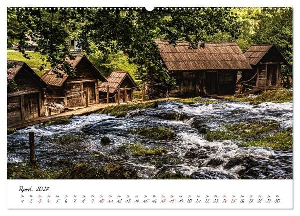 Produktbild: Bosnien-Herzegowina, unber&uuml;hrte Natur und touristische Highlights (hochwertiger Premium Wandkalender 2027 DIN A2 quer), Kunstdruck in Hochglanz