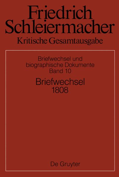 Produktbild: Briefwechsel 1808