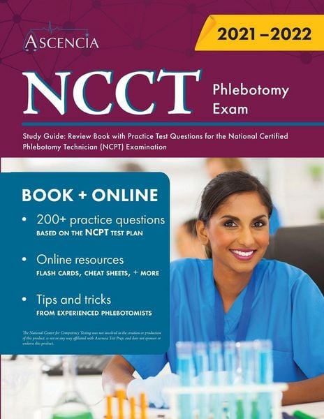 Produktbild: NCCT Phlebotomy Exam Study Guide