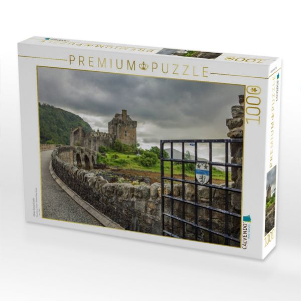 Produktbild: CALVENDO Puzzle Eilean Donan Castle | 1000 Teile Lege-Gr&ouml;&szlig;e 64x48cm Foto-Puzzle f&uuml;r gl&uuml;ckliche Stunden