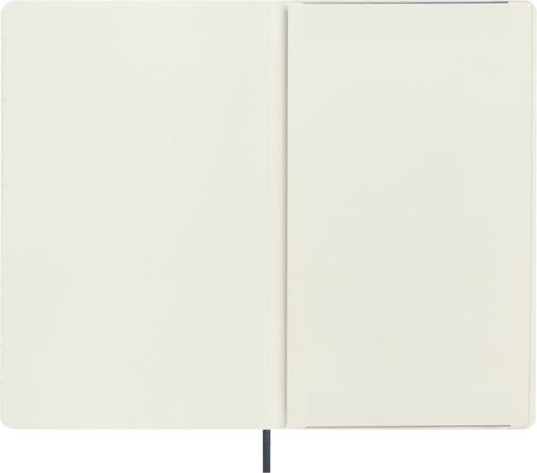 Produktbild: Moleskine Vegea Capri Notizb. A5 lin. Kt schwarz Petrol/Box