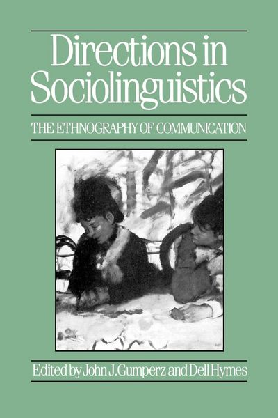Produktbild: Directions in Sociolinguistics