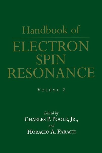 Produktbild: Handbook of Electron Spin Resonance