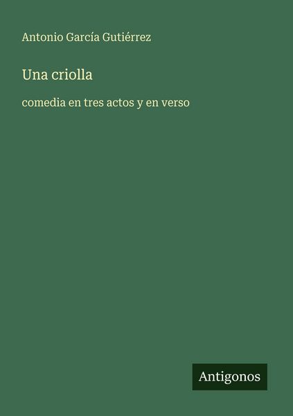Produktbild: Una criolla
