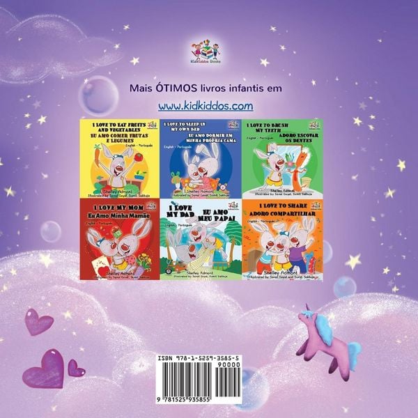 Produktbild: Sweet Dreams, My Love (Portuguese Children's Book for Kids -Brazil)