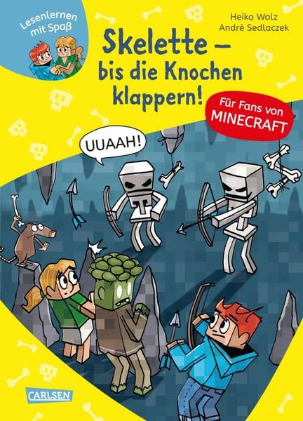 Produktbild: Minecraft 7: Skelette - bis die Knochen klappern!