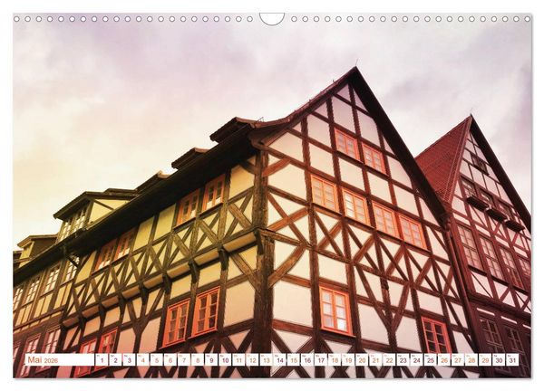 Produktbild: ERFURT obercool (Wandkalender 2026 DIN A3 quer), CALVENDO Monatskalender