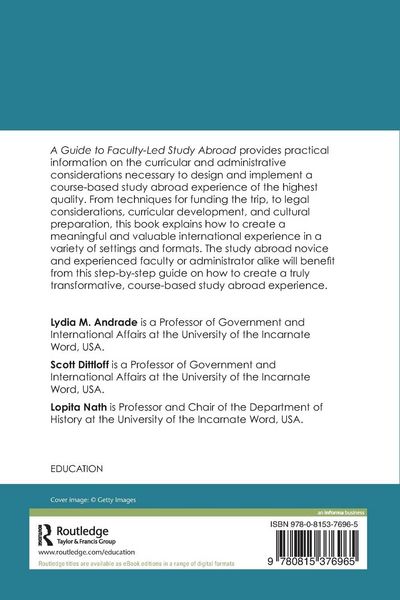Produktbild: A Guide to Faculty-Led Study Abroad
