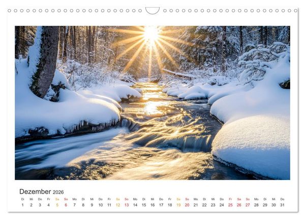 Produktbild: Sachsen - Land zwischen Elbe und Erzgebirge (Wandkalender 2026 DIN A3 quer), CALVENDO Monatskalender
