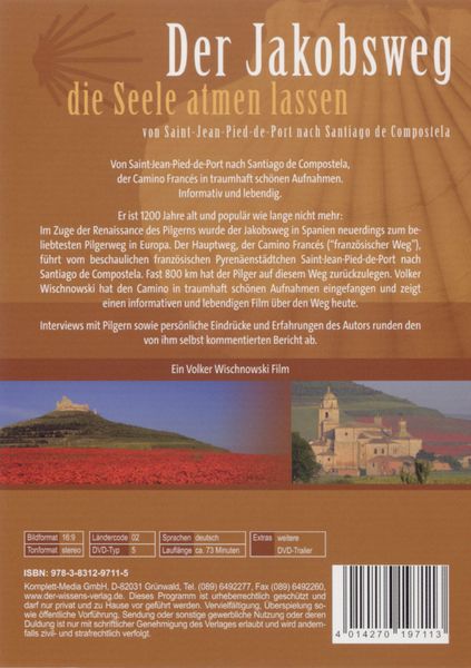 Produktbild: Jakobsweg - Die Seele atmen lassen