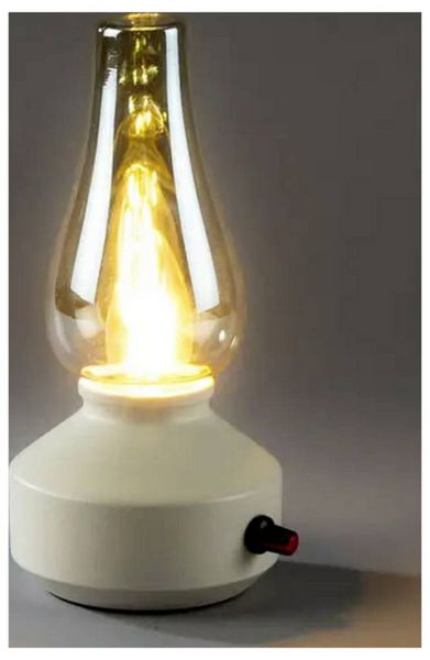 Produktbild: Konstsmide 4130-205 Akku-Tischlampe Warmwei&szlig; Wei&szlig;
