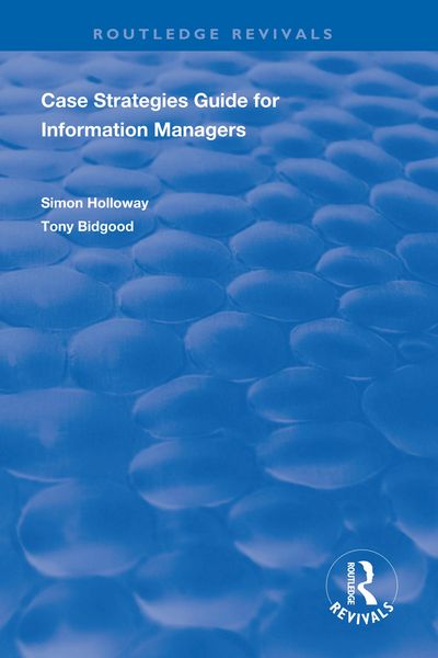 Produktbild: CASE Strategies Guide for Information Managers