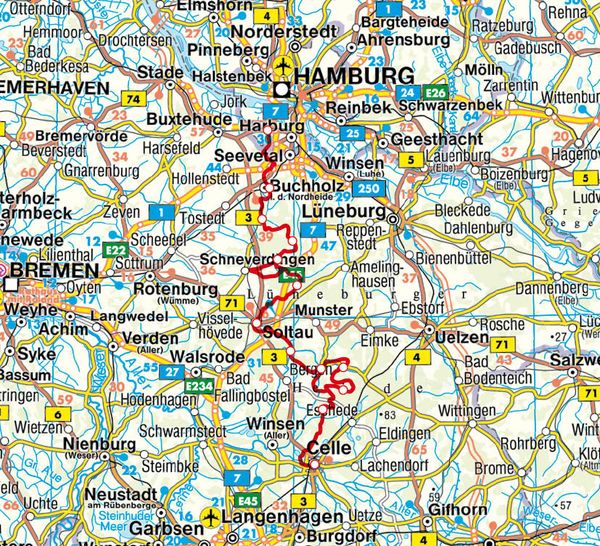 Produktbild: ROTHER Wanderf&uuml;hrer Heidschnuckenweg