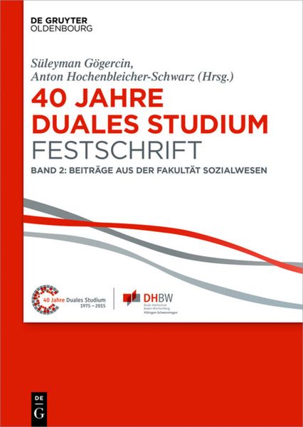 Produktbild: 40 Jahre Duales Studium. Festschrift