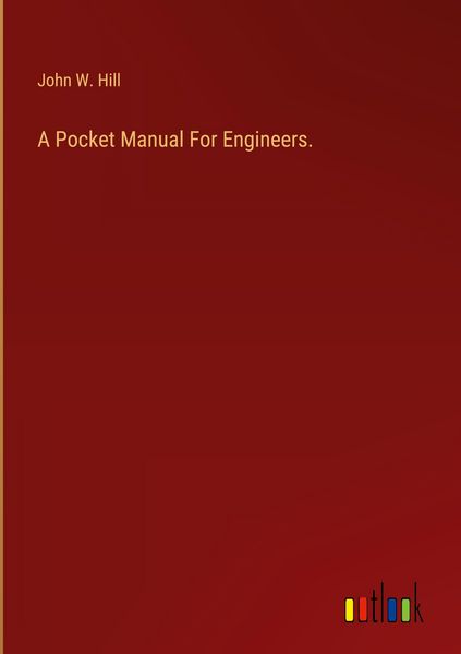 Produktbild: A Pocket Manual For Engineers.