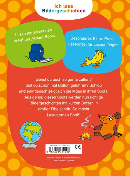Produktbild: Ich lese Bildergeschichten Die Maus: Abenteuer mit der Maus