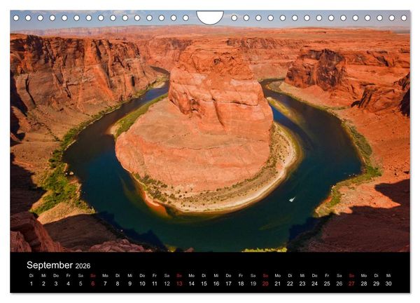 Produktbild: USA - Southwest (Wandkalender 2026 DIN A4 quer), CALVENDO Monatskalender